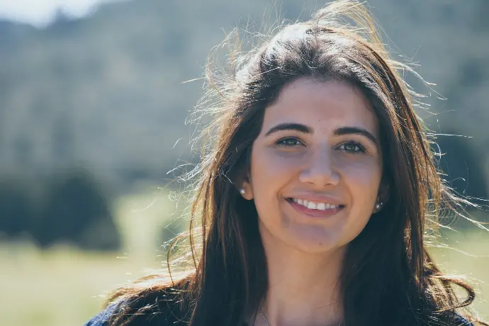 woman smiling during daytime